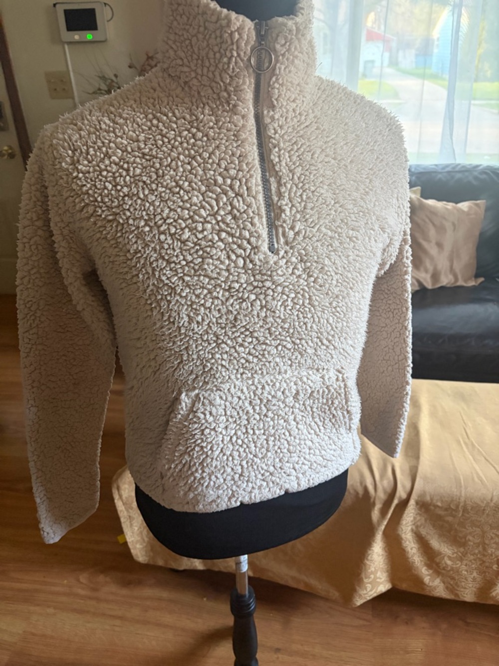 SO Cozy Softest Sherpa Pullover in Cream